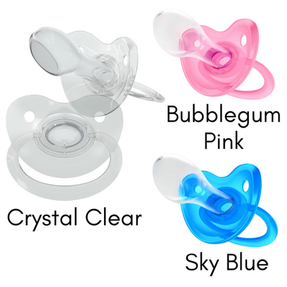 Fixx Adult CLEAR Pacifier Size 10